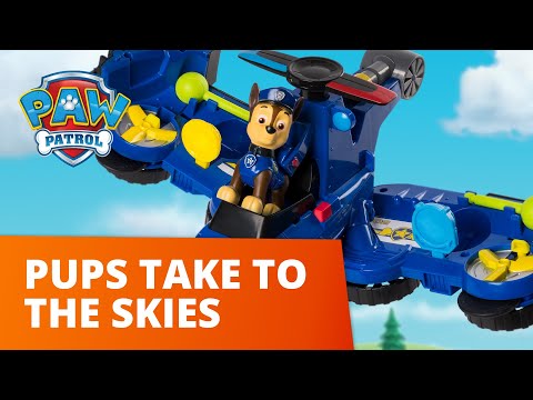 PAW Patrol - Flight Rescues! Pups Take to the Skies! - Toy Pretend Play For Kids