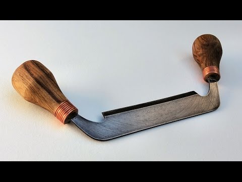 Making A Draw Knife From An Old Diamond Blade