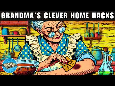 Grandma's 100 Ingenious Home Hacks that will BLOW YOUR MIND & MAKE LIFE EASIER!!!