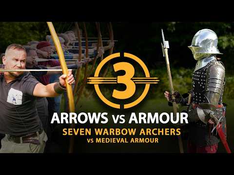 NEW Medieval Armour Tests – ARROWS vs ARMOUR 3