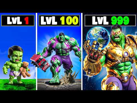 Level 1 to Level 1000 Hulk in GTA 5
