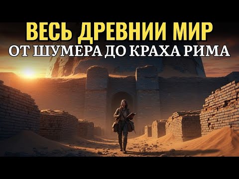 🌙 Лекция для сна 🏛️ История всего Древнего Мира: от первых городов до падения империй
