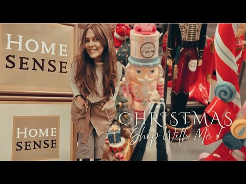 HOMESENSE & TK MAXX Christmas Shop With Me ❄️ | Suzy Darling