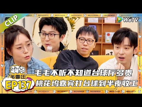 【2025秋CLIP】EP137：北京打台球200一小时？董子健打一天将近两千多！李雪琴推荐录《五十公里桃花坞》免费打台球！|《毛雪汪2025年秋》 #综艺 #毛雪汪#李雪琴#毛不易#董子健 #双雪涛