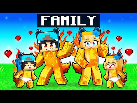 Having A ELEMENTAL DIREWOLF Family in Minecraft With Crazy Fan Girl!