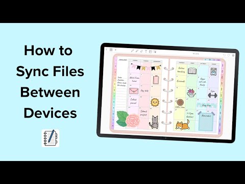 How to sync files between devices | Penly app tutorial