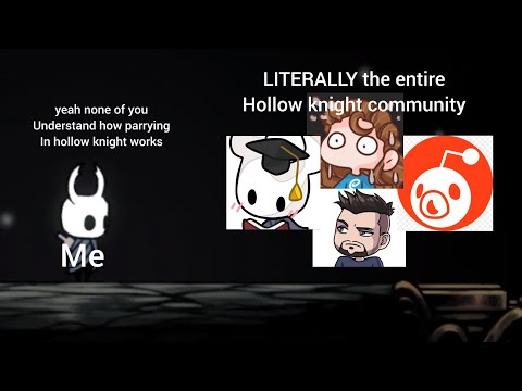 no one understands parrying in hollow knight