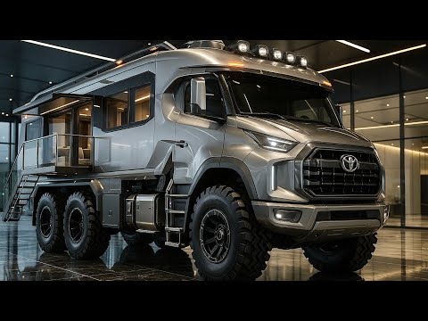 6×6 Toyota HyperMax Motorhome: The $400k Overlander You’ve Been Waiting For!