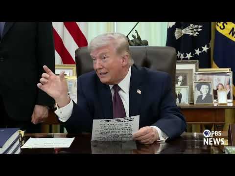 WATCH: Trump claims building White House ballroom is necessary for 'the safety of the president'