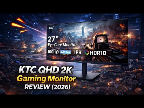 KTC H27T27 QHD 2K Gaming Monitor Review (2026) a Good Budget Option in 2026?