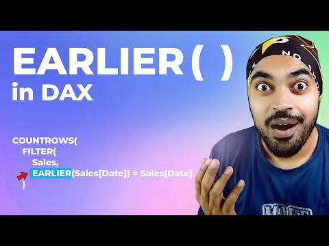 EARLIER Function in DAX