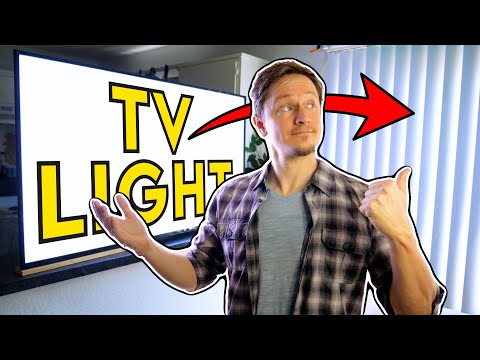 Convert a 4K TV into a BRIGHT Artificial Light Panel