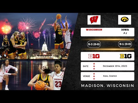 Wisconsin vs No. 4 Iowa | Big Ten | 12.10.23
