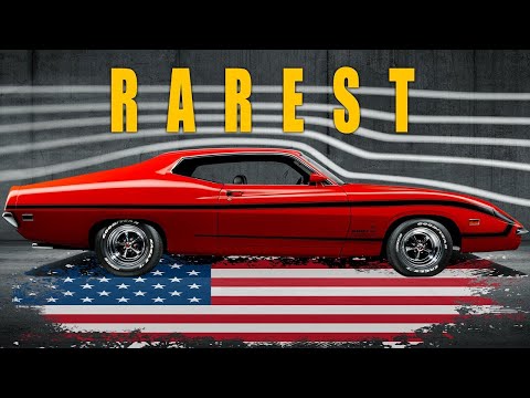 100 RAREST American Old MUSCLE Cars of All Time You've Never Seen
