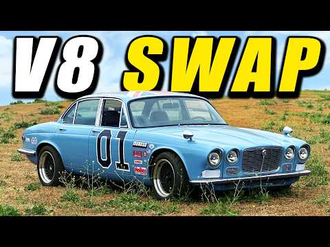 Buying A CHEAP Old Jaguar and MAKING IT FAST! (Cammed V8 Swap)