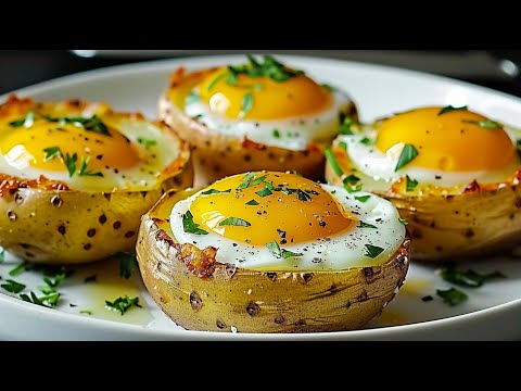 Potato nest in 15 minutes! A quick and delicious dinner like in a restaurant!