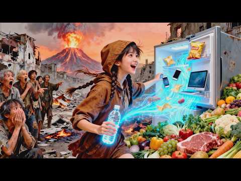 末世重生，我用冰箱連結現代獲取食物，全家跟著我躺贏成首富！ #重生#異能#短劇