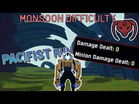 Beating Risk of Rain 2 without dealing damage (pacifist run)