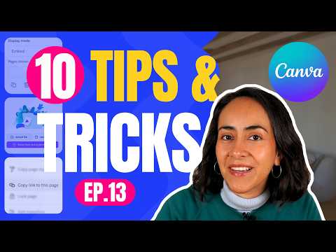 10 Canva Hacks You NEED in 2025 (Save Time & Look Pro!) | Beginner Tutorial