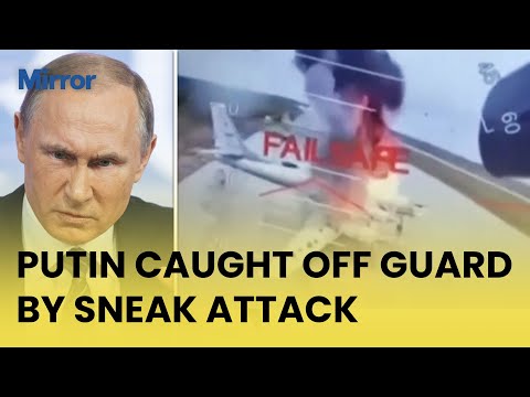 Ukraine launches MASSIVE drone attacks on Russia airbases ahead of peace talks