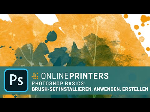 Photoshop Brushes installieren, anwenden oder selbst erstellen