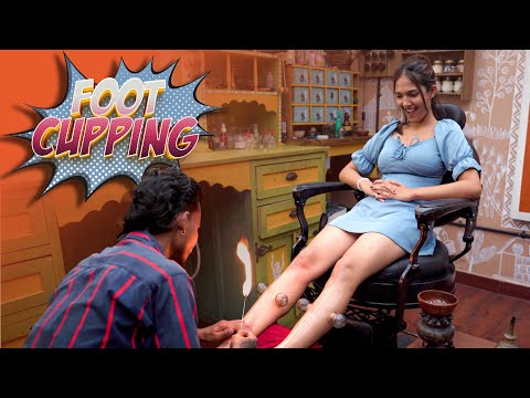 Master Cracker Pain Relief Foot Cupping Massage ASMR | Indian Massage
