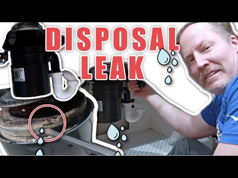 HOW TO FIX A LEAKY DISPOSAL | DIY DISPOSAL LEAK FIX | BADGER 5 DISPOSAL
