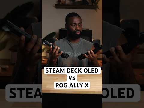 Steam Deck OLED Vs. ROG ALLY X🔥 Lets test out some games 👾