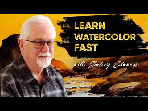 BEST watercolor painting advice of Sterling Edwards | Watercolor tutorial for beginners