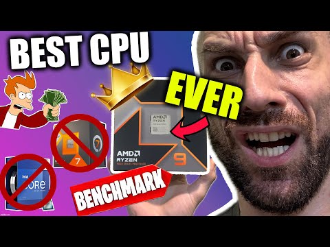 🛑 9950X vs 7800X3D vs 14900KS MAX OC BENCHMARKS 😱👑