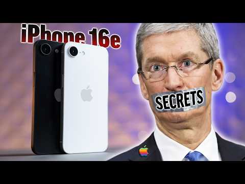 iPhone 16e Secrets - 16 Things Apple DIDN'T Tell You.. 🤦