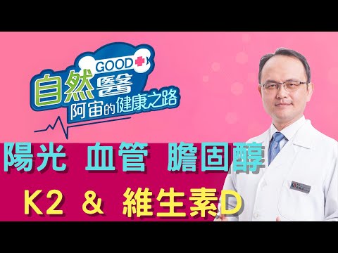陽光血管膽固醇，維生素D & K2