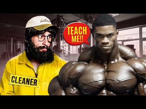 Cleaner HUMILIATES Bodybuilder With ONE Lift 😳 |  Anatoly GYM PRANK