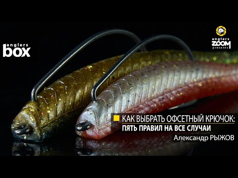 Как выбрать офсетный крючок: пять правил на все случаи. Александр Рыжов. Anglers Box