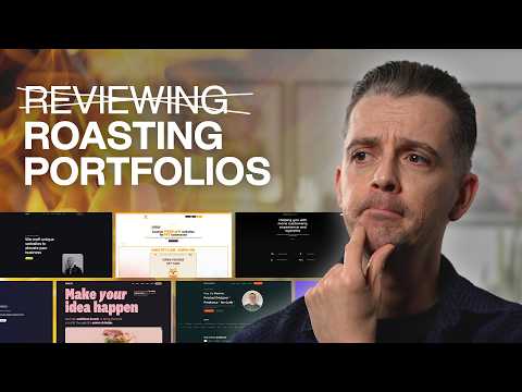 Speed roasting your design portfolios
