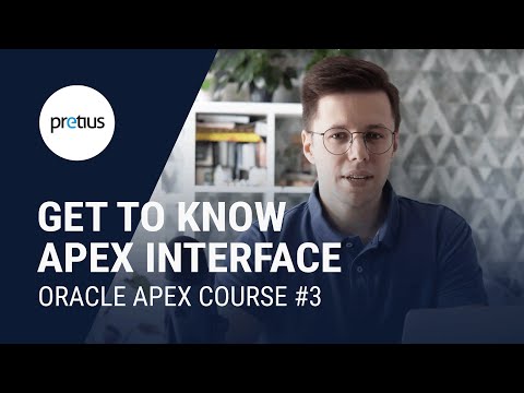 Introduction to the APEX interface | Oracle APEX Course #3