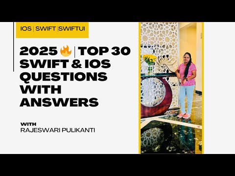 iOS Developer Fresher Interview Questions 2025 🔥 | Top 30 Swift & iOS Questions with Answers