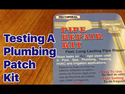 Emergency Plumbing Repair Kit- Rectorseal Pipe Repair Kit Review