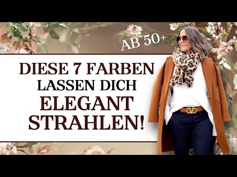 Diese 7 Farbkombinationen lassen Frauen über 50 strahlen - ohne ein Wort zu sagen