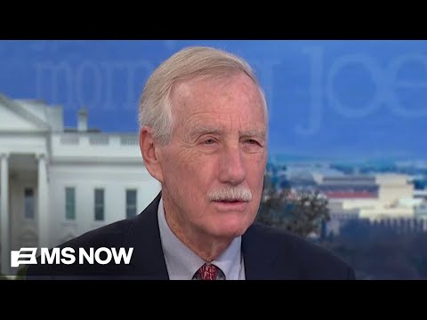 The American people should see it: Armed Services member, Sen. King, on tape of boat strike