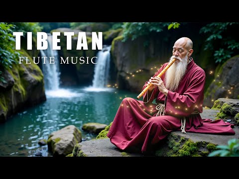 Tibetan Healing Flute • Get Rid Of All Negative Energy • Healing Stress, Anxiety, Depression
