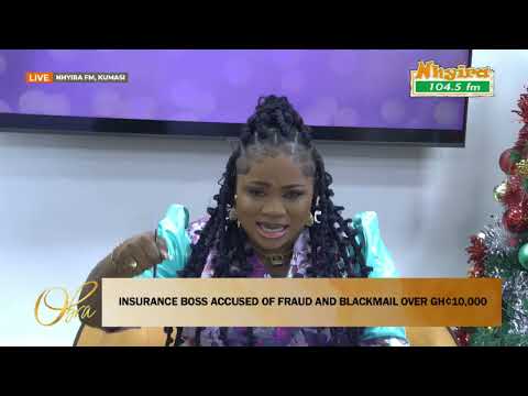 “Insurance Boss in Hot Water: Accused of Fraud and Blackmail Over GH₵10,000!”