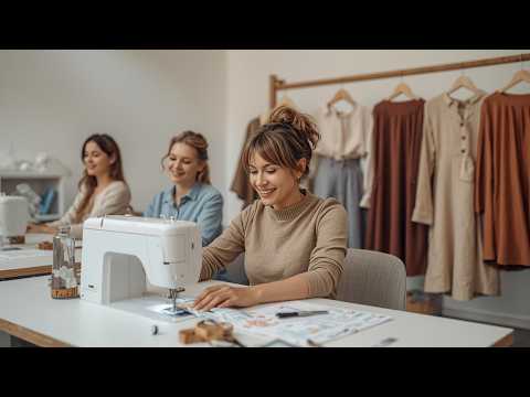 Learn Sewing from Start to Finish in 1 Hour | Blouse, Dress, Trousers, Skirt, Poncho