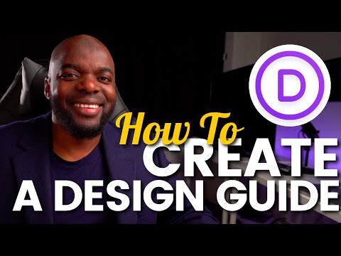 Divi Theme Tutorial | How to Create A Divi Design Guide
