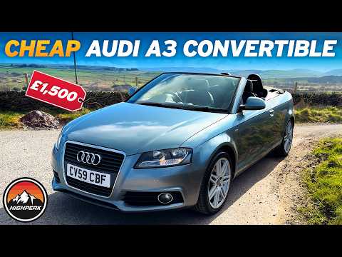 I BOUGHT A CHEAP AUDI A3 CONVERTIBLE FOR £1,500!