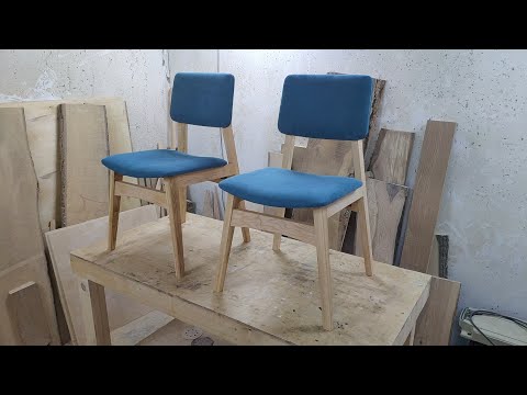 Изготовление деревянного стула своими руками | Making a wooden chair DIY