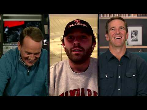 Baker Mayfield joins ManningCast & talks Gus Swayze prank, Oklahoma football & MORE 🍿