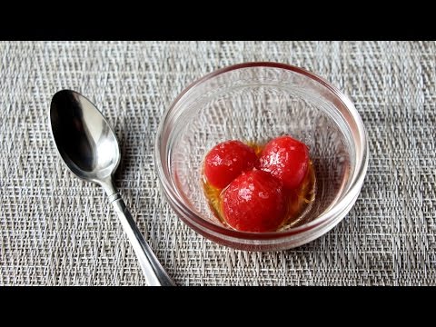 "Naked" Cherry Tomato Salad - How to Make the Ultimate Tomato Salad or Amuse Bouche
