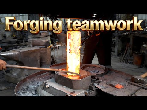 Inside the forging factory Real Forging Factory | Teamwork Makes Steel Obey #forging #factory
