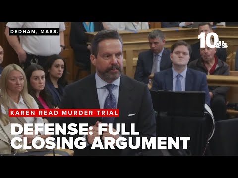 Full closing argument: Defense in Karen Read murder trial